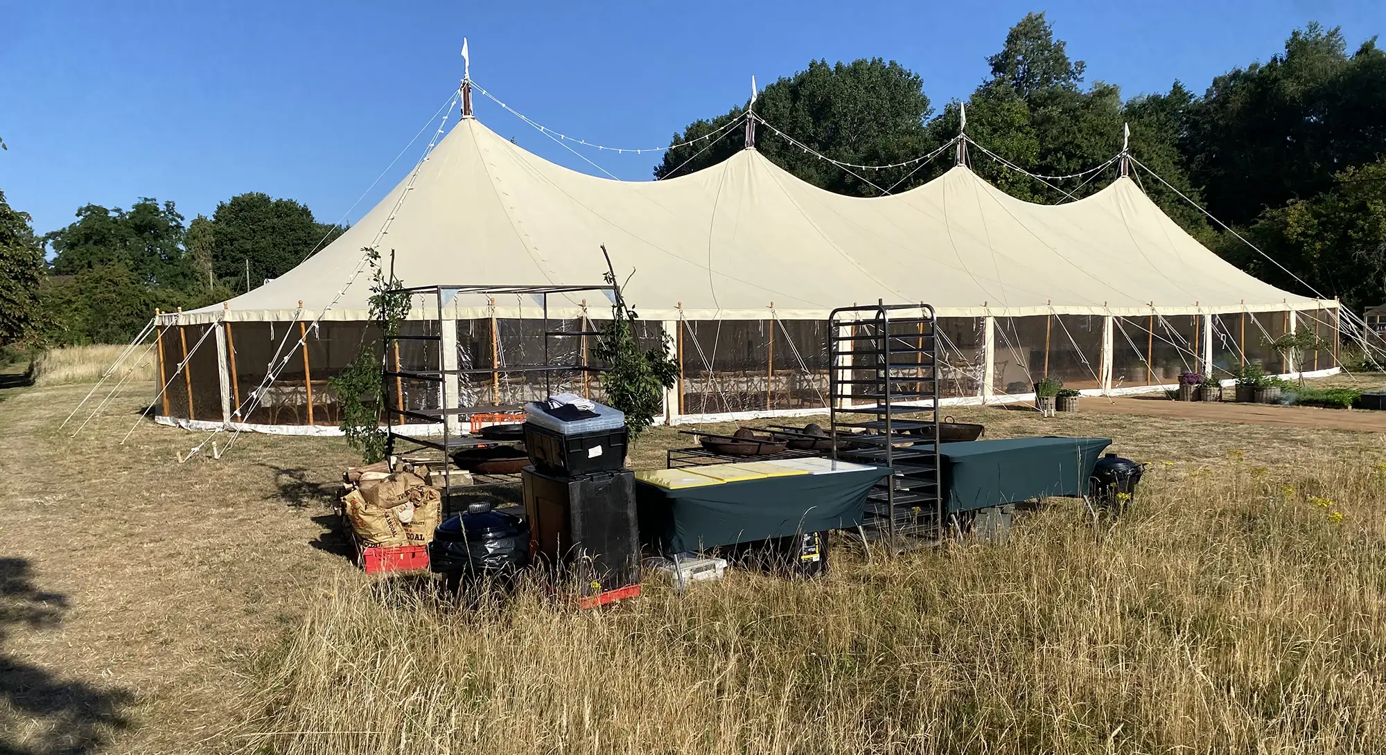Otis' 60th Birthday Celebration | Reclaimed Fire Catering